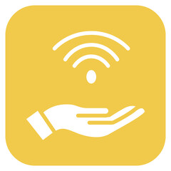 Free Wifi icon vector image. Can be used for Mall.