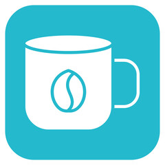 Coffee Mug icon vector image. Can be used for Spa.