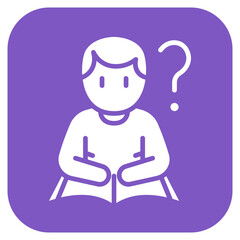 Questions icon vector image. Can be used for Project Management.