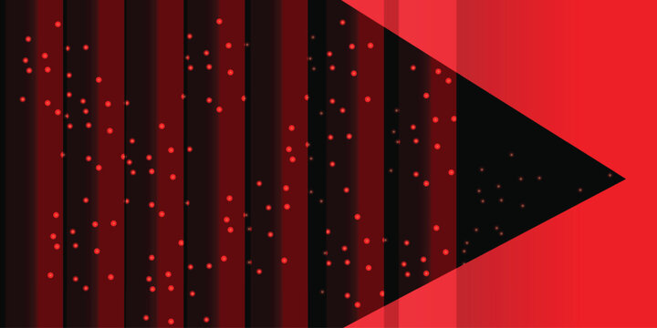 AbstractRed black abstract background with red frame border. Business red  presentation background for corporate design