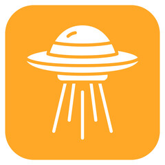 Ufo icon vector image. Can be used for Science Fiction.