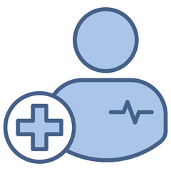 Obraz premium patient Icon