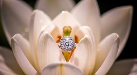 diamond ring with diamonds