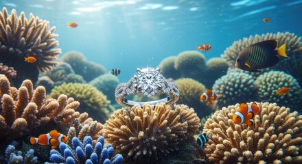 diamond ring with diamonds