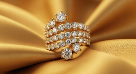 ring with diamonds