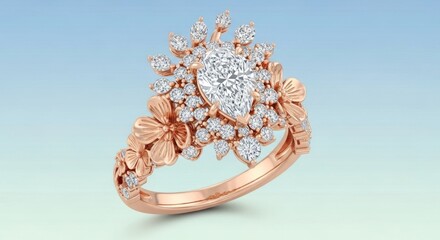 ring with diamonds