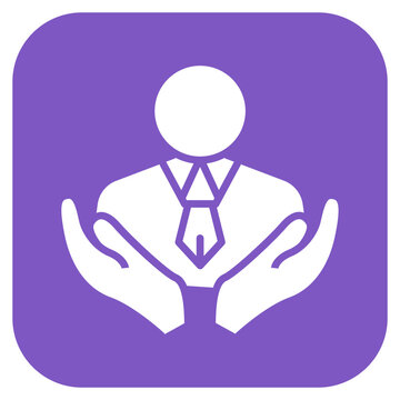 Respect icon vector image. Can be used for Personality Traits.