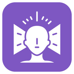 Open Mindedness icon vector image. Can be used for Personality Traits.