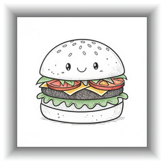 burger and hamburger