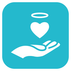Palliative Support icon vector image. Can be used for Chemotherapy.
