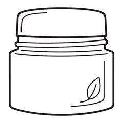 Jar of butter