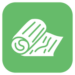 Fabric Wrinkles icon vector image. Can be used for Fabric Features.