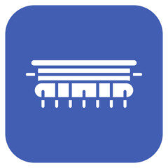Membrane icon vector image. Can be used for Fabric Features.