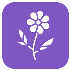 Floral Designa icon vector image. Can be used for Art and Craft Supplies.