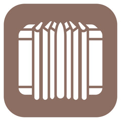 Accordion icon vector image. Can be used for Oktoberfest.