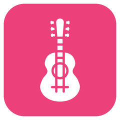 Guitar icon vector image. Can be used for Oktoberfest.