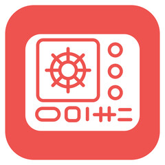 Biometric Thermostat icon vector image. Can be used for Biometrics.