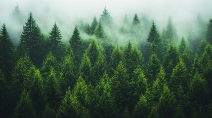 Fototapeta premium misty morning with the breath taking Dolomite mountains