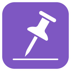 Fallen Pin icon vector image. Can be used for Bowling.