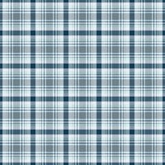 Machinery fabric vector seamless, velvet background plaid texture. Graphic tartan check pattern textile in pastel snow and light colors.