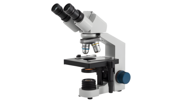 Discover microscopic wonders with this professional laboratory microscope, perfect for scientific research and educational exploration.