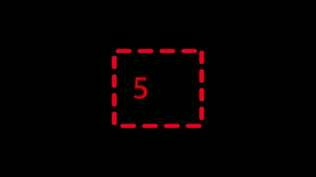 count down from 0 to 600 on , counting number from 0 to 600 simple counter animation on black background. 