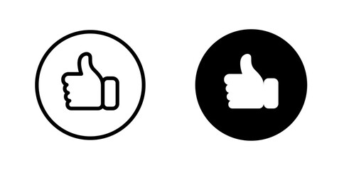 Obraz premium Like icon