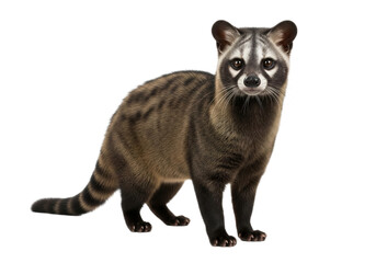 Obraz premium Civet with transparent PNG background