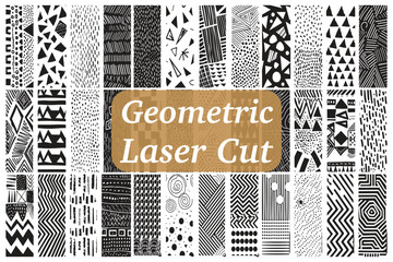 Geometric Laser Cut Patterns