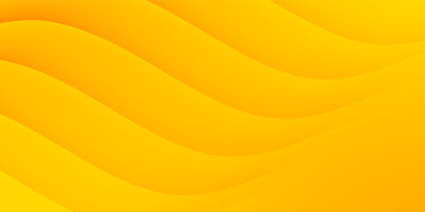 Bright orange and yellow abstract dynamic background with waving shapes. Fresh lemon orange color. abstract wavy line on yellow and orange background.