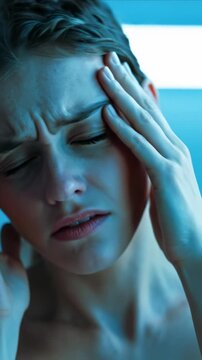 Intense head pain, a critical neurological indicator for Ischemic, Hemorrhagic brain conditions, or Transient Ischemic Attack (TIA).