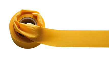 Webbing unrolling isolated on transparent background
