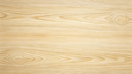 Obraz premium Detailed Close-Up of Light-Colored Wood Grain Texture Showing Natural Patterns and Knots