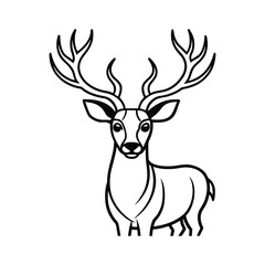 Deer Head Logo | Premium Wildlife Branding