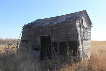Abandoned Places and Scenery Near Earl Grey Saskatchewan