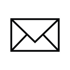Email icon, envelope, mail icon vector 