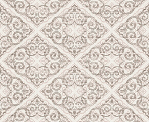 Seamless ethnic pattern, Kazakh national ornament, tribal pattern, vector design