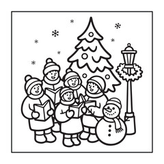 Cozy Season bold and easy coloring pages, with Thanksgiving, Christmas, winter, and autumn designs for adults, teens, and kids.