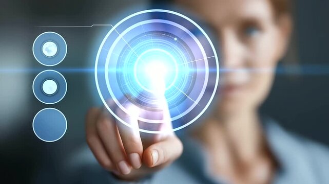 Users interacting with AI search interface defocused screen, faceless command prompt, artificial intelligence visualization, blurred digital background, problem solving detail, dat