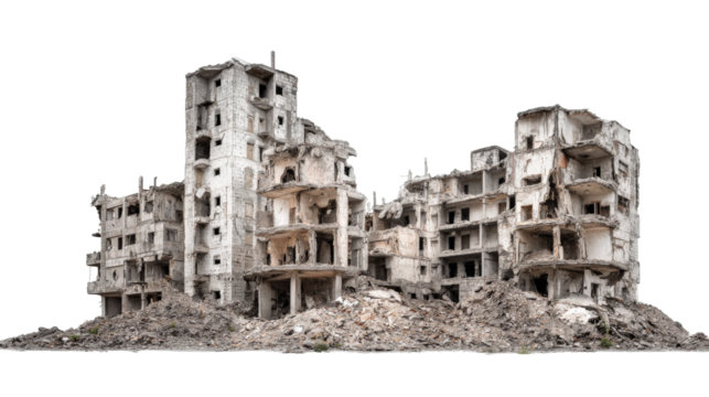 Urban Exploration Photography: Urban exploration photography capturing hidden, abandoned locations in cities, isolated on a Transparent background, PNG file.