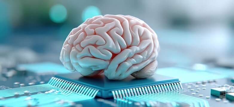 Brain on a computer chip