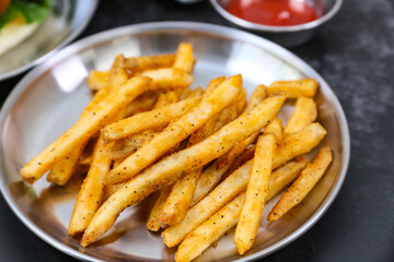 Fast food. Potato French fries
