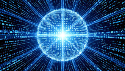 abstract binary code