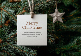Christmas Greeting Mockup