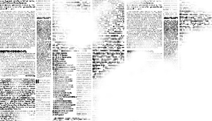 Fototapeta premium Overlay old white newspaper paper grunge vintage background. Grunge halftone style