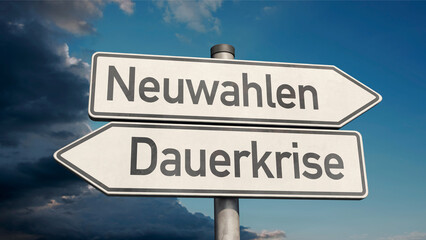 Dauerkrise oder Neuwahlen in Deutschland