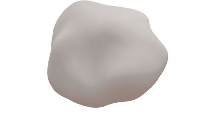 Popcorn kernel on transparent background