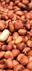 Roasted peanuts as a food ingredient