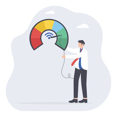 Fast communication technology concept PNG File On Transparent Background