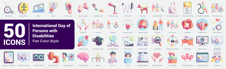 International Day of Persons with Disabilities International Day of Persons with Disabilities Bundle H50